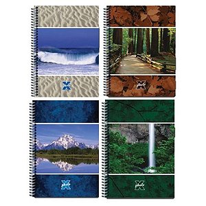 CADERNO UNIV 1 MATERIA CD X-PHOTO 96FLS MAXIMA