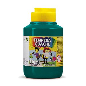 Tinta Guache 250Ml  Verde Bandeira Acrilex