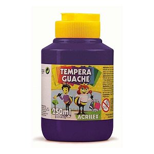 TINTA GUACHE 250ml VIOLETA ACRILEX