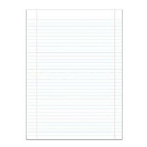 PAPEL ALMACO PAUTADO C/200FLS C/MARGEM JANDAIA