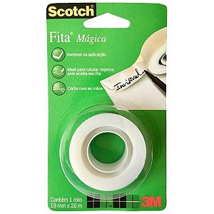Fita Adesiva Magica 19Mmx20Mt Scotch