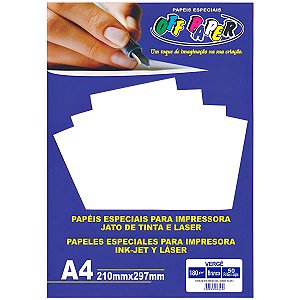 Papel Especial Verge A4 180G C/50 Off Paper