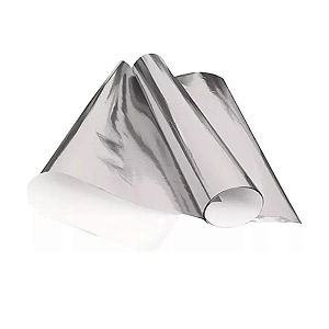 Cartolina LAMINADA PRATA