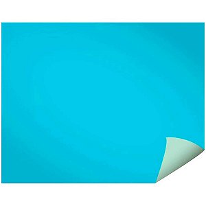 PAPEL DOBRADURA ESPELHO 50X60 AZUL CLARO