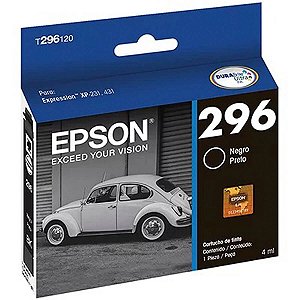 CARTUCHO EPSON 296 PRETO T296120BR