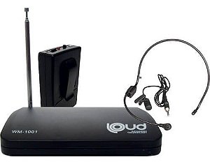 MICROFONE S/FIO AURICULAR/LAPELA LOUD