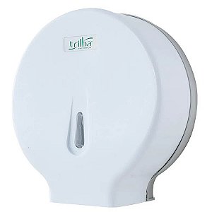 Dispenser  P/Papel Hig.Ate 300M Branco Trilha