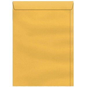 Envelope Saco Kraft Ouro 370X470Mm 80G