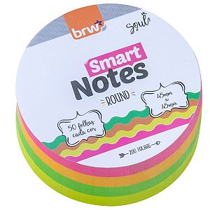 BLOCO ADESIVO 45X45 COLORIDO NEON BRW