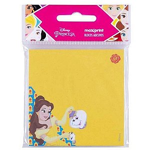 BLOCO ADESIVO 76X76 DISNEY BELA 50FLS MAXPRINT