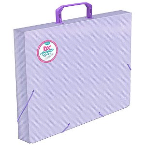 PASTA MALETA OFICIO LILAS C/ELASTICO 813PP-LI DAC