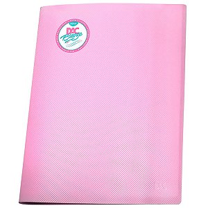 PASTA CATALOGO ROSA A4 C/10 ENV. C/4 COLCHETES DAC