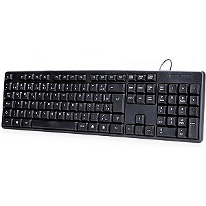 TECLADO USB PRETO