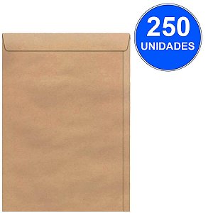 Envelope Saco Kraft 110X170 80G C/250