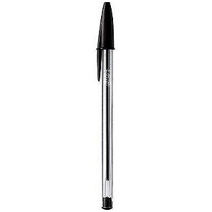Caneta Esferografica 1.0Mm Preta Bic Cristal