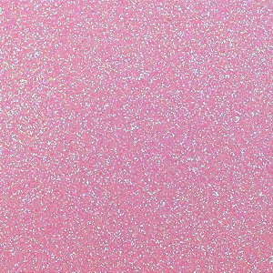 Placa Eva 40X48Cm Glitter Rosa Neon