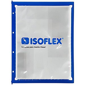 PASTA A4 RETRATO AZUL ISOFLEX