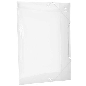 Pasta Plastica C/Elastico S/L Oficio Cristal 501Pp-Tr Dac