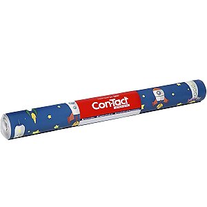 AUTO-ADESIVO 45X10 FOGUETE ESPACIAL CONTACT