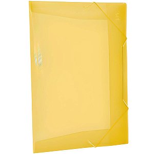 PASTA PLASTICA C/ELASTICO S/L OFICIO AMARELA 501PP-AM DAC