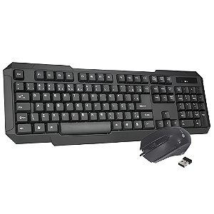 KIT TECLADO + MOUSE S/FIO ABNT2 MB54079 MBTECH