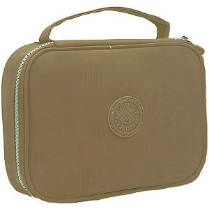 ESTOJO ESCOLAR 100 PENS NECESSAIRE BEGE