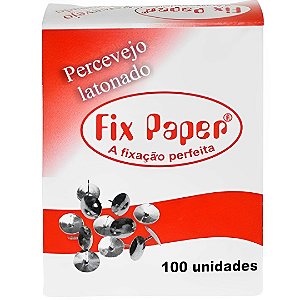 PERCEVEJO LATONADO C/100 FIX PAPER