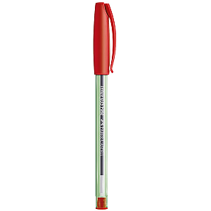 CANETA ESFEROGRAFICA 0.8MM VERMELHA TRILUX FABER CASTELL