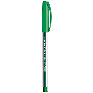 CANETA ESFEROGRAFICA 1.0MM VERDE TRILUX FABER CASTELL