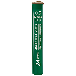 GRAFITE 0,5 HB POLYMER C/24 FABER CASTELL