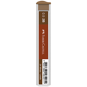 GRAFITE 0,5 2B POLYMER C/24 FABER CASTELL