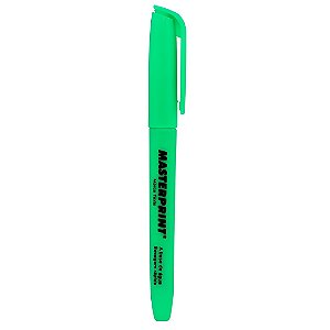 CANETA MARCA TEXTO VERDE MASTERPRINT