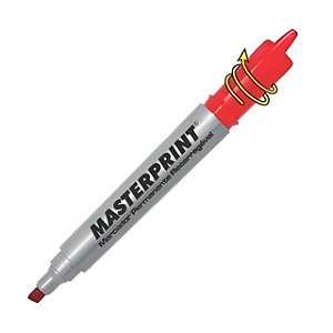 MARCADOR PERMANENTE RECARREGAVEL VERMELHO MP-616 MASTERPRINT