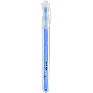 CANETA MARCA TEXTO CLEAR AZUL MAXPRINT