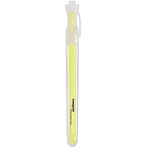 CANETA MARCA TEXTO CLEAR AMARELA MAXPRINT
