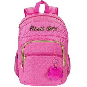 MOCHILA JUVENIL ROSA PLANET GIRLS 60797 DERMIWIL