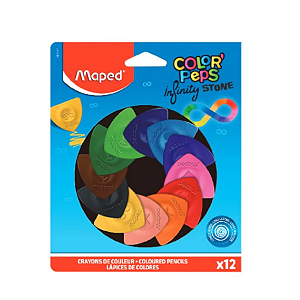 Lapis de Cor Maped Color Peps Infinity Stone 12 Cores