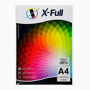 PAPEL FOTOGRAFICO HIGH GLOSSY 180G A4 C/ 20FLS X-FULL