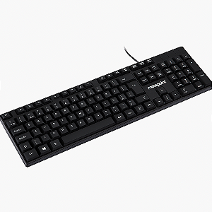 TECLADO OFFICEEASY COM FIO USB2.0 PRETO MAXPRINT