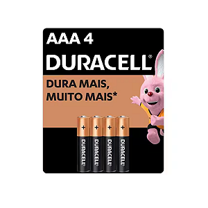 PILHA DURACELL ALC PAL 4UN AAA SM