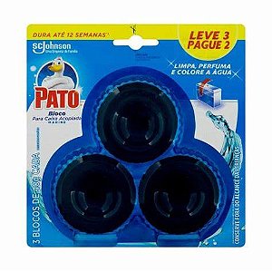 BLOCO SANITARIO CAIXA ACOPLADA C/3 PATO PURIFIC