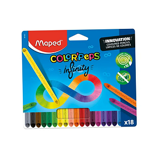 LAPIS DE COR COLORPEPS INFINITY 18 CORES