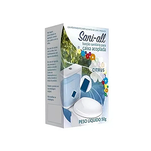 BLOCO SANIT 50G SANI-ALL CITRUS P/CX ACO