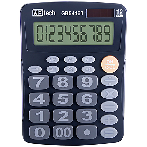 CALCULADORA ELETRONICA A PILHA 12 DIGITOS