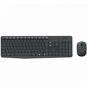 KIT TECLADO + MOUSE S/FIO USB MK235 LOGITECH