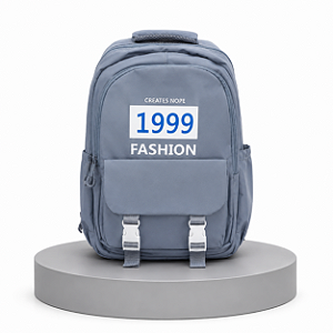 MOCHILA JUVENIL 1999 AZUL ACINZENTADO