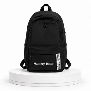 MOCHILA JUVENIL HAPPY BLER PRETA