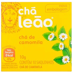 CHA CAMOMILA 10G C/10 LEAO