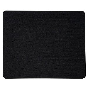 MOUSE PAD PRETO 20X22 LISO