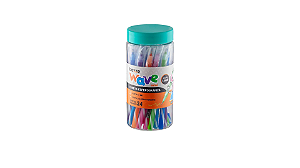 CANETA ESFEROGRAFICA WAVE MINI 1.0MM POTE C/24 UN BAZZE